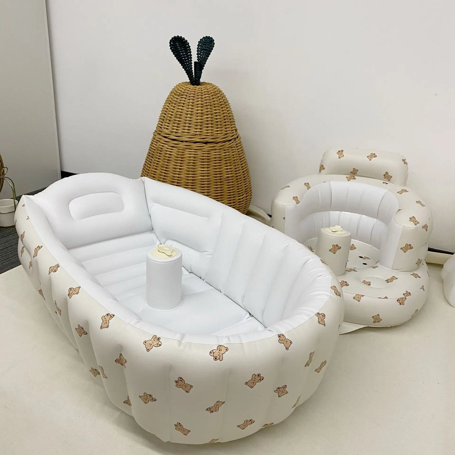 Baby Aufblasbares Tiermotiv Planschbecken – Für Drinnen & Draußen