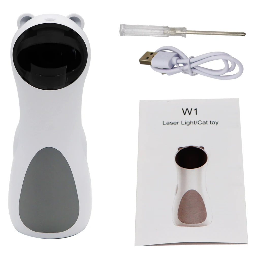Automatischer 360° Katzen-Laserpointer – Mit Auto-Timer