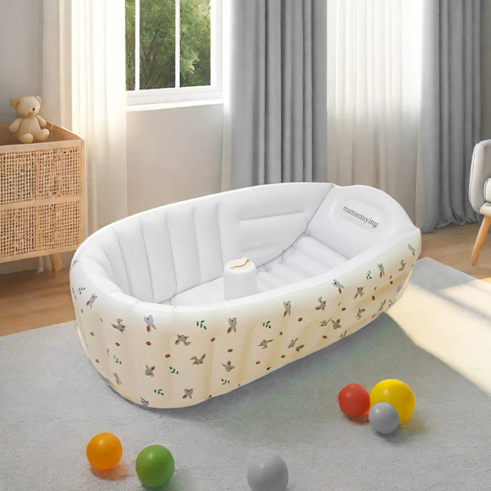 Baby Aufblasbares Tiermotiv Planschbecken – Für Drinnen & Draußen
