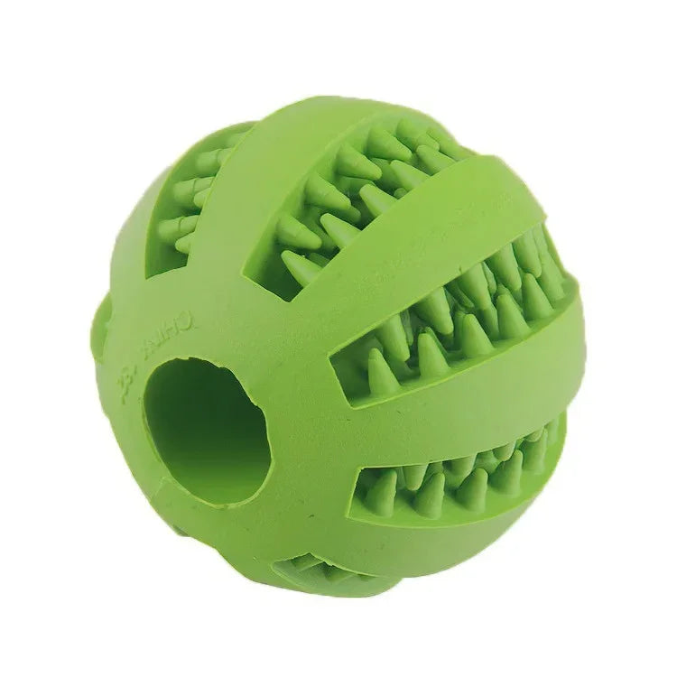 Hunde Kauball mit Futterfach – Bissfest & Zahnpflegend