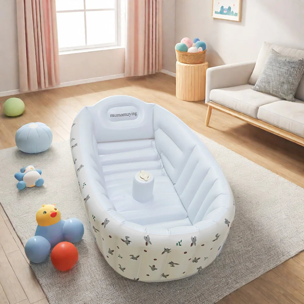 Baby Aufblasbares Tiermotiv Planschbecken – Für Drinnen & Draußen