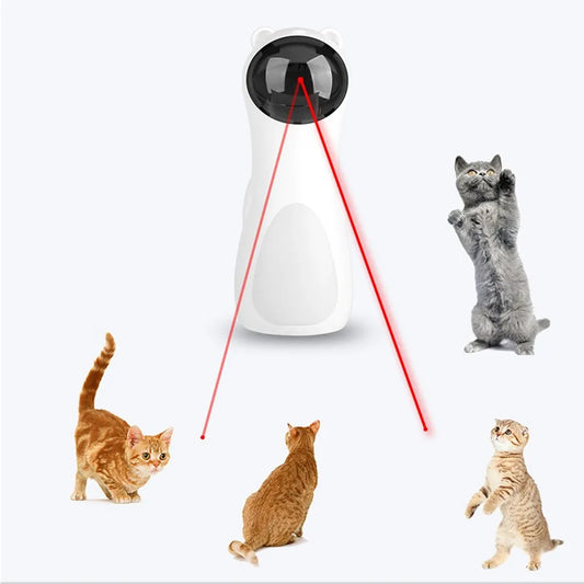 Automatischer 360° Katzen-Laserpointer – Mit Auto-Timer