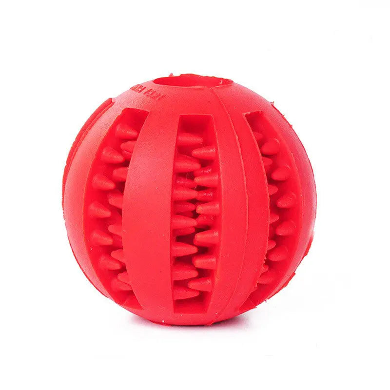 Hunde Kauball mit Futterfach – Bissfest & Zahnpflegend